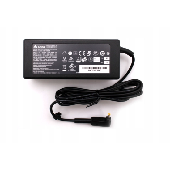 Zasilacz do ACER 19V 3.42A cienki wtyk 3.0x1.1mm Acer Aspire Swift ChromeBook DELTA