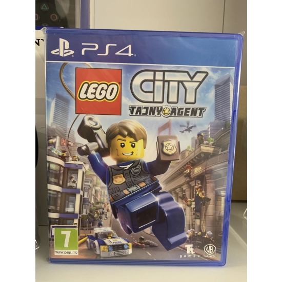 GRA Lego City Tajny Agent BOX DVD Używana PlayStation 4, PS4