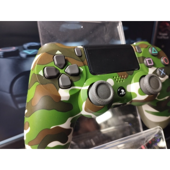 Kontroler PAD Dualshock 4 V2 MORO Green Camouflage Analogi TMR ZERO DRIFTU! NOWA klasa A ODNOWIONY 12MC GW!