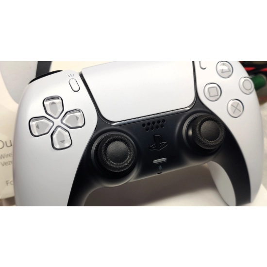 ODNOWIONY Oryginalny kontroler DualSense PS5 ZCT1W Analogi TMR NO DRIFT Biały Klasa A
