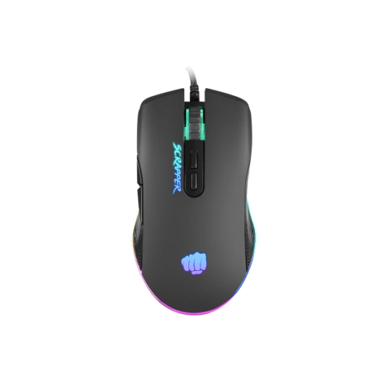 Mysz gamingowa FURY Scrapper RGB 6400 DPI Podświetlana RGB