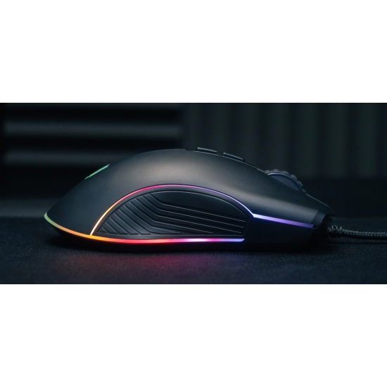 Mysz gamingowa FURY Scrapper RGB 6400 DPI Podświetlana RGB