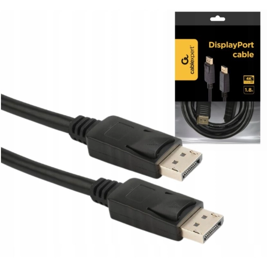 KABEL DISPLAYPORT -DISPLAYPORT V1.2 4K 1,8M  - Dp-DP