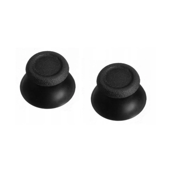 Nakładki na analogi 2szt Grzybek HQ do Kontrolera DualShock PS4 Wysoka Jakość CZARNY