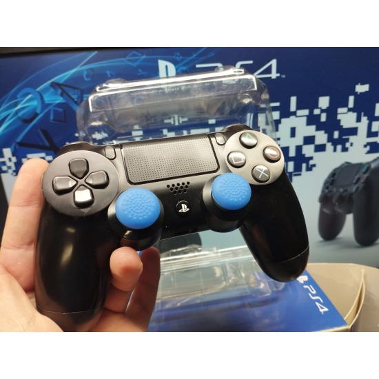 Oryginalny Kontroler PAD Bezprzewodowy DualShock 4 PS4 Odnowiony wersja V2 Light Bar Czarny Analogi Hall Efekt ZERO Driftu!
