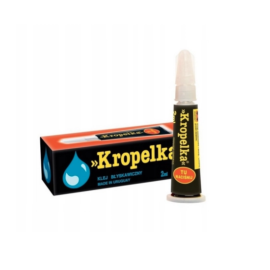 Klej błyskawiczny uniwersalny 2ml Kropelka® Standard