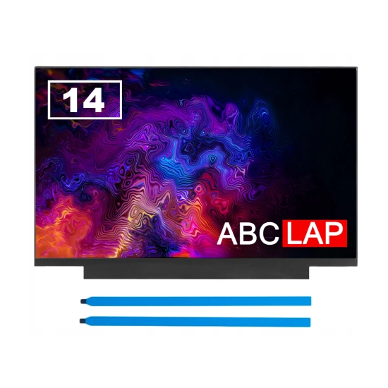 NOWA Matryca LED INNOLUX N140HCA-EAC MATRYCA 14" 1920x1080 FHD IPS 30pin EDP  + taśmy montażowe