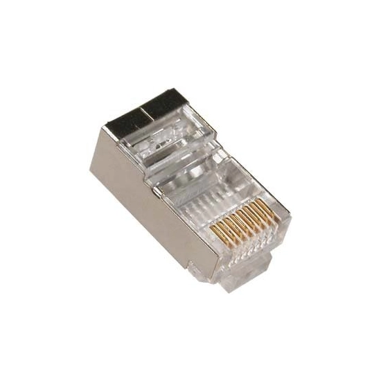 10x Wtyk RJ45 8P8C kat.5e ekranowany FTP LAN Gembird