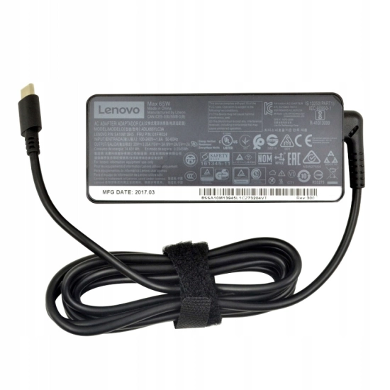 ORYGINALNY zasilacz Lenovo 65W 20V ThinkPad USB C