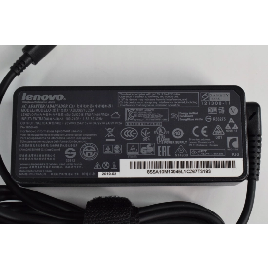ORYGINALNY zasilacz Lenovo 65W 20V ThinkPad USB C