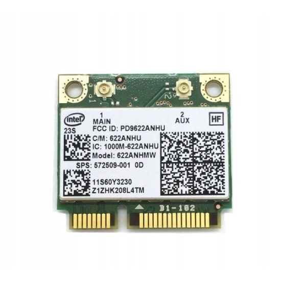 Karta WLAN Intel N6205 FRU: 60Y3230 SPS:572509-001 NR.230
