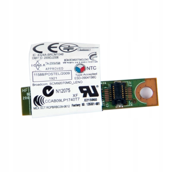 Moduł Bluetooth Lenovo T410 T510 X201 W510 60Y3199 NR.199