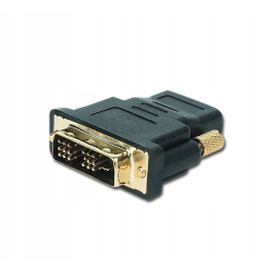 Adapter DVI D do HDMI 1.4 High Speed FullHD Gold