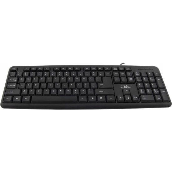 Klawiatura do PC Titanum USB przewodowa membranowa STANDARD Biurowa
