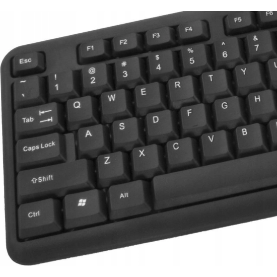 Klawiatura do PC Titanum USB przewodowa membranowa STANDARD Biurowa