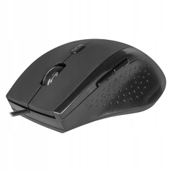 Mysz Myszka czarna przewodowa Defender PC LAPTOP