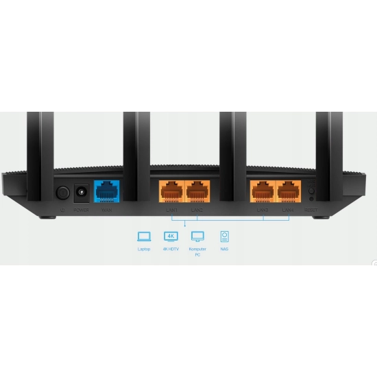 MEGA szybki Router Archer AC1200 TP-LINK (Wi-Fi 4-Wi-Fi 5) OneMesh do 1Gb/s