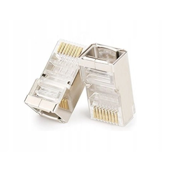 Zaciskarka RJ45/12/11/9 LAN Internet + ściągacz izolacji + 10x wtyk RJ45
