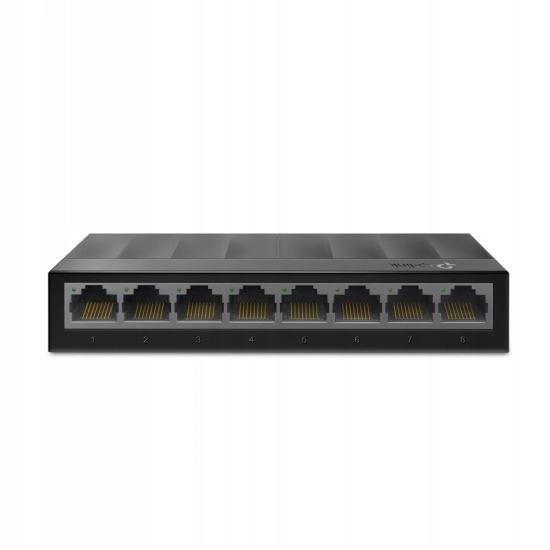 Szybki Switch TP-LINK Gigabitowy 8 portów RJ45 LAN 1Gb/s LiteWave Plug&Play