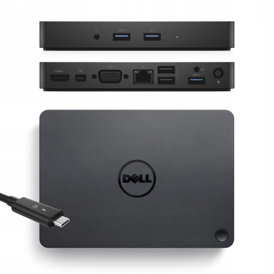 Stacja dokująca Dell WD15 USB C K17A slim do Dell Latitude XPS
