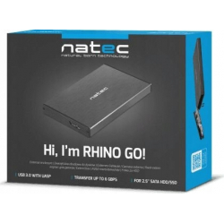 Obudowa Kieszeń na dysk 2.5' SATA NATEC RHINO USB 3.0 BLACK