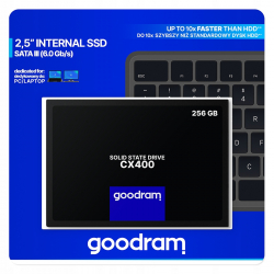 Dysk SSD GoodRam CX400 256GB 3D Gen2 SATA III 6Gb