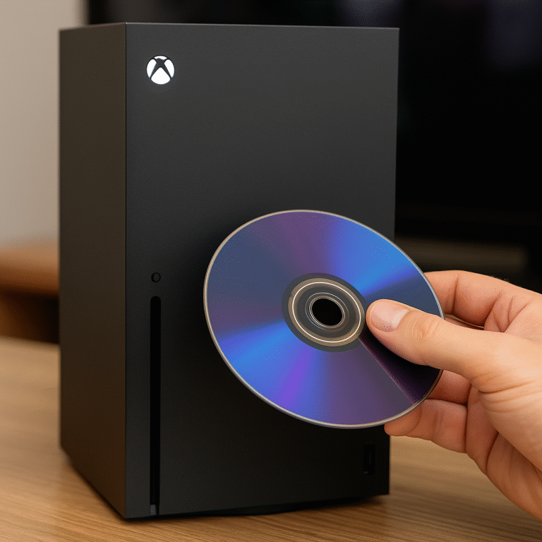 Xbox Series X nie czyta płyt – objawy uszkodzonego napędu