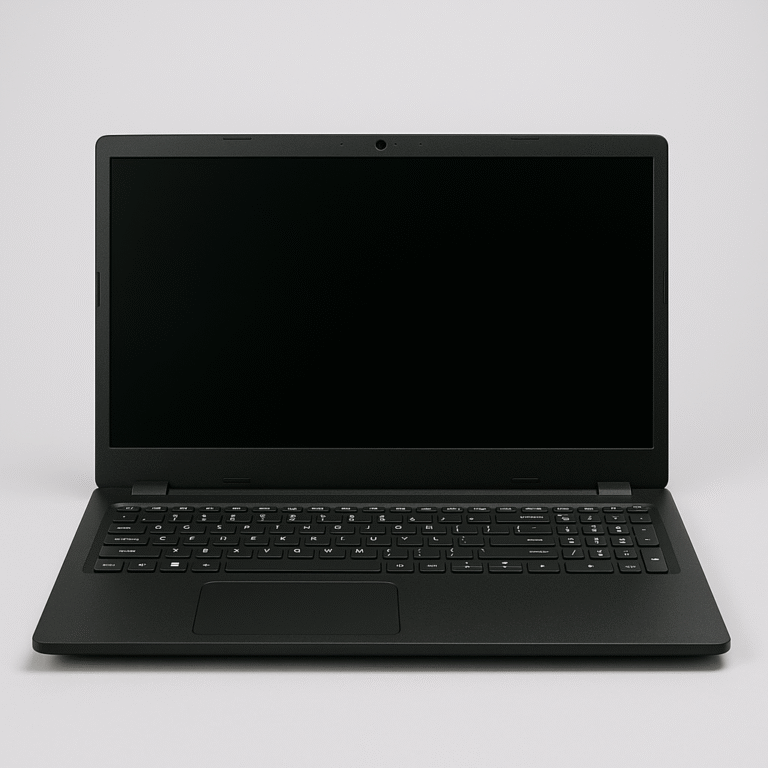 Laptop Acer, czarny ekran po włączeniu