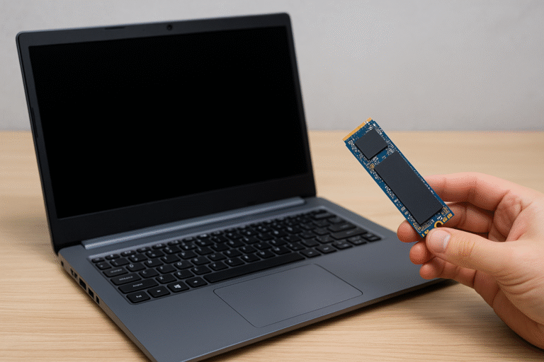 Laptop Acer nie widzi dysku SSD