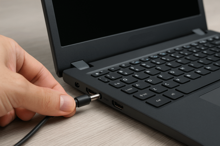 Laptop Acer nie wykrywa ładowarki