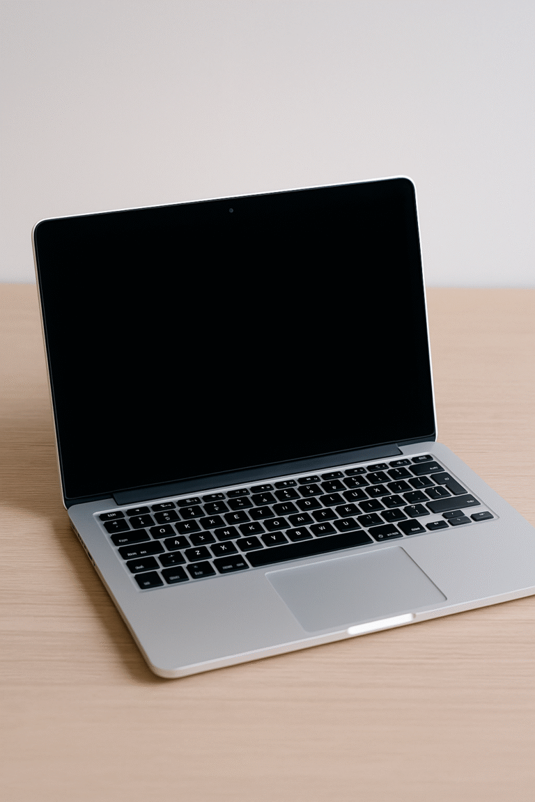 MacBook uruchamia się, ale brak obrazu