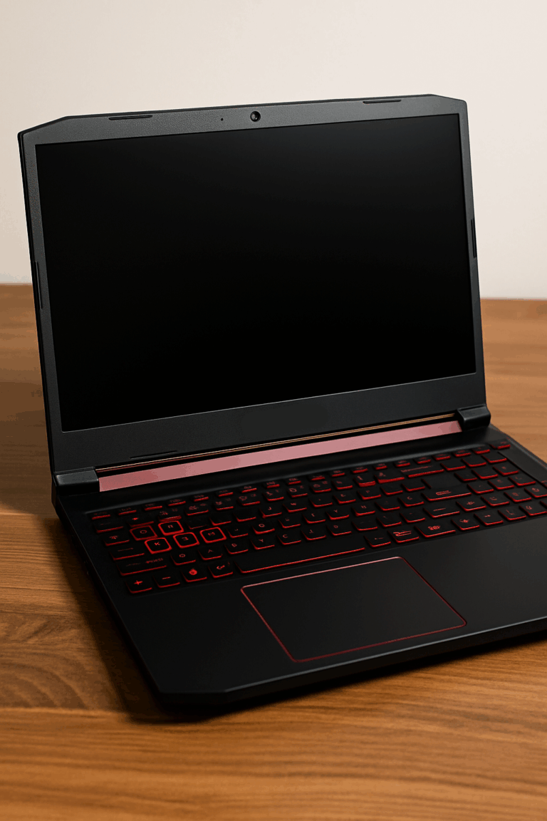 Brak obrazu w laptopie Acer Nitro 5