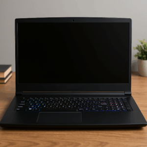 Czarny ekran w msi, laptop działa, ale brak obrazu