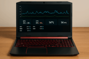Fps y spadają w acer nitro, co może być winne