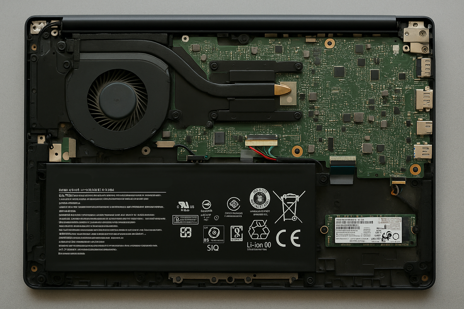 Laptop Acer się wyłącza przy obciążeniu