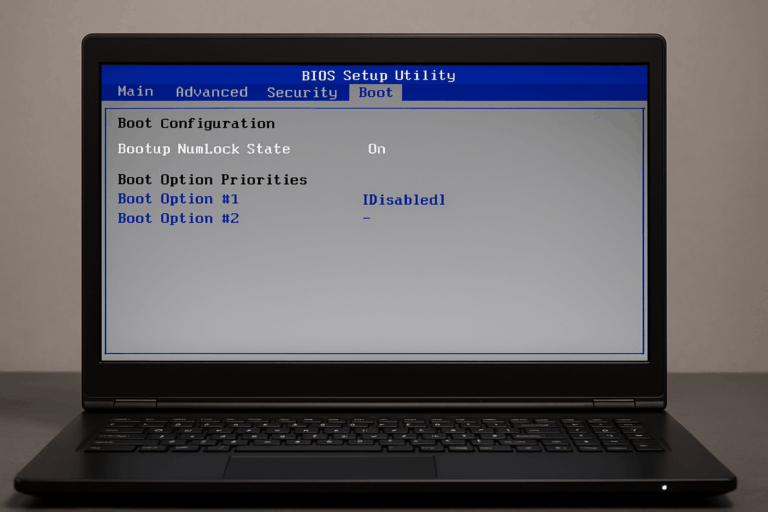 Laptop MSI nie widzi dysku SSD