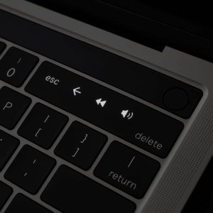 Touch bar przestał działać