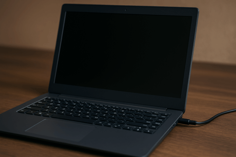 Laptop Asus podłączony, ale nie ładuje baterii