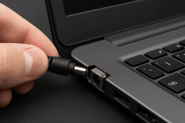 Gniazdo zasilania w Asusie się rusza