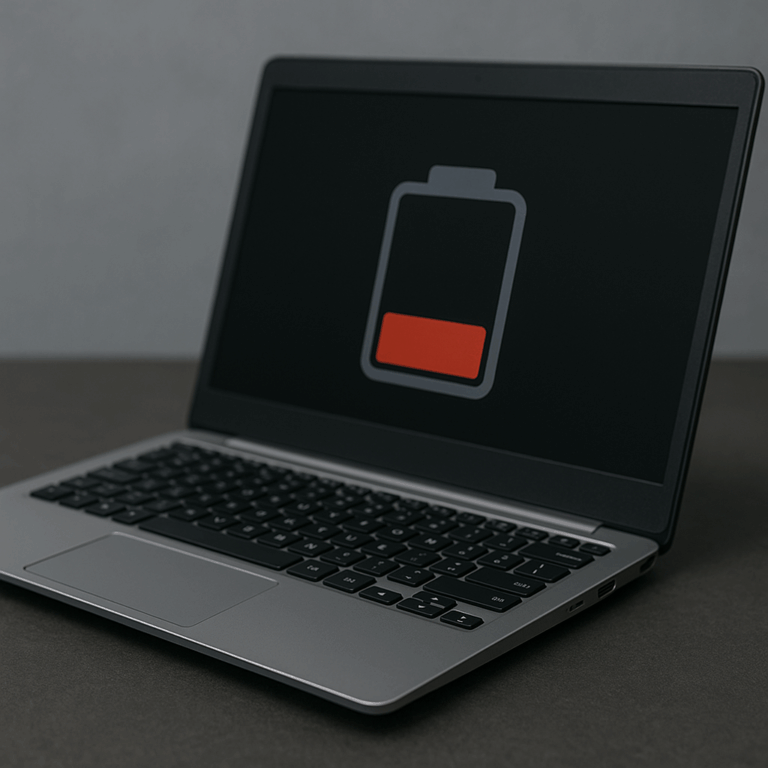 Laptop Asus nie działa na baterii