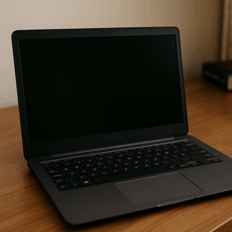 W laptopie Asus tylko świeci dioda, brak obrazu